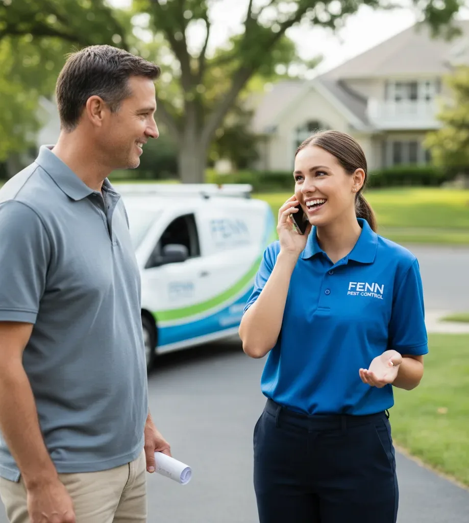 Fenn Pest Control customer support in Warners